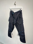 MARITHÉ + FRANÇOIS GIRBAUD - S/S 2009 PINSTRIPED CROPPED CARGO TROUSERS
