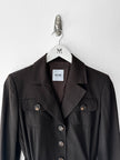 MOSCHINO - early 2000s BLAZER WITH BELTED WAIST