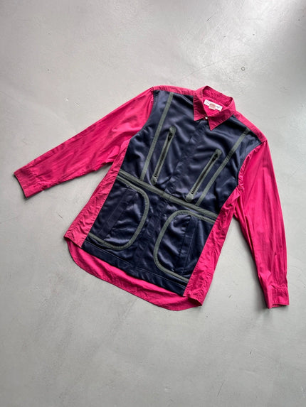 COMME DES GARÇONS – 1990s TECH PANEL WORK SHIRT