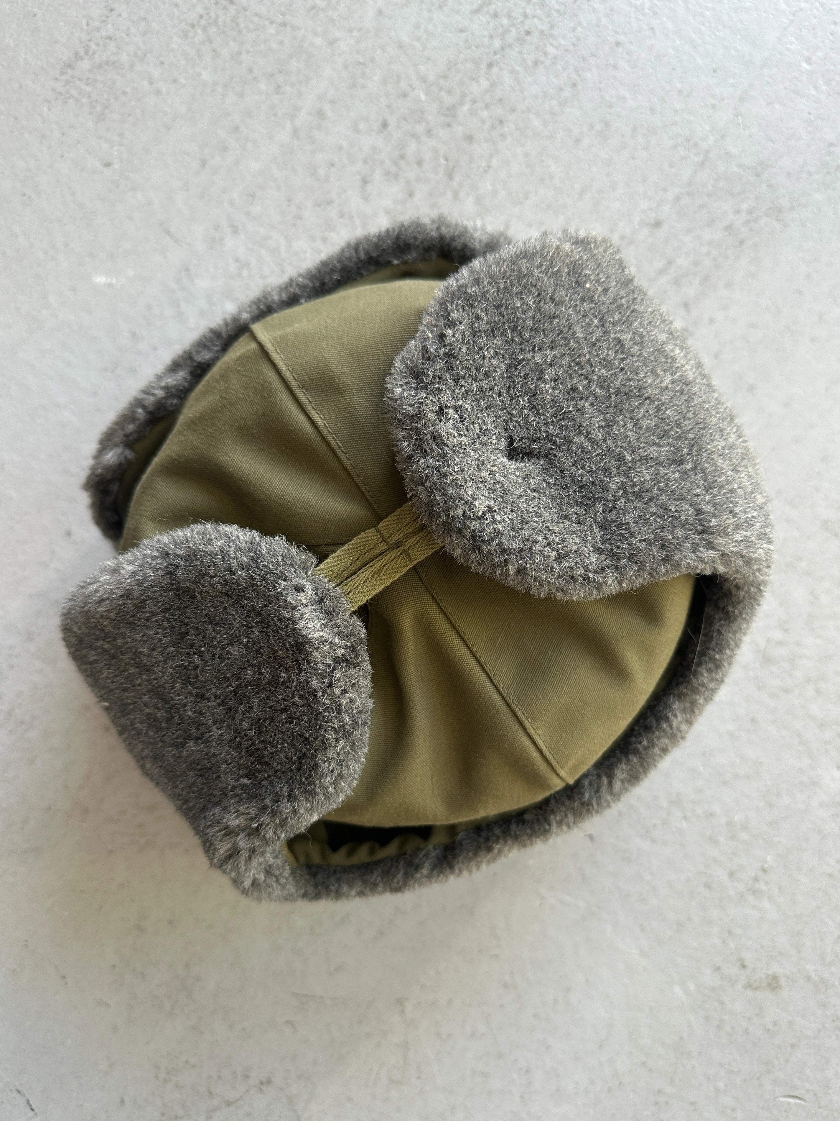 early 2000s TRAPPER SHEARLING HAT