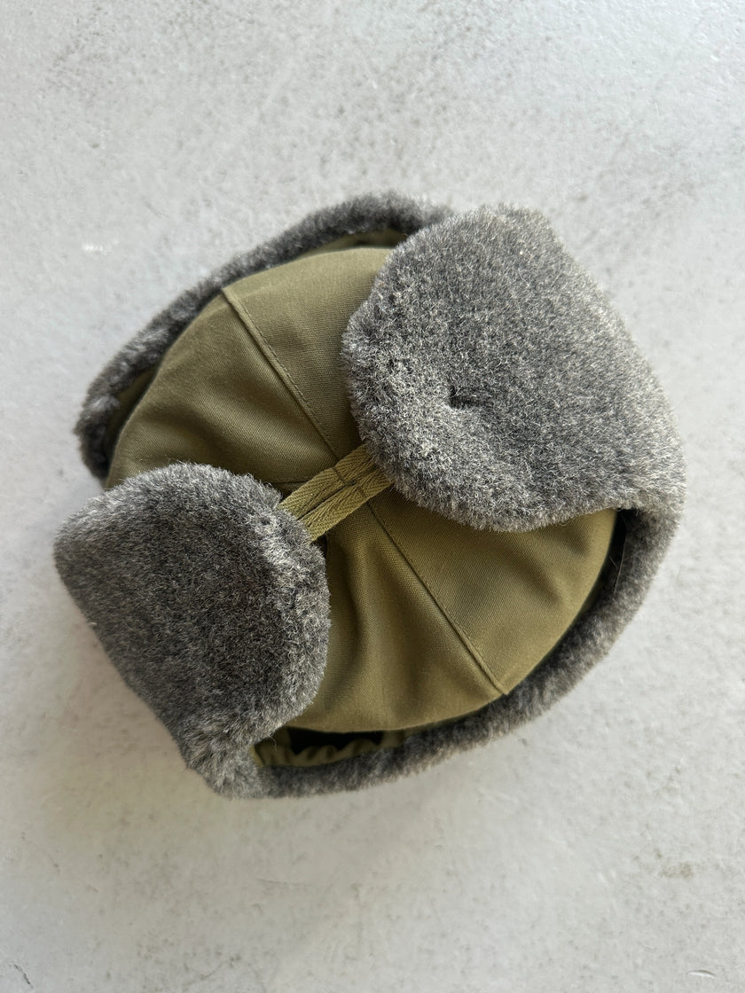 early 2000s TRAPPER SHEARLING HAT