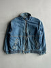 1980s FUNNEL NECK DENIM BOMBER JACKET