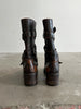 AKETOHN - 1990s SQUARE TOE LEATHER BOOTS