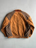 1980s ITALIAN LABEL PANELED PUFFER BOMBER JACKET