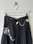 LOEWE - S/S 2018 POLKA DOT CULOTTES TROUSERS WITH SIDE PLEATS