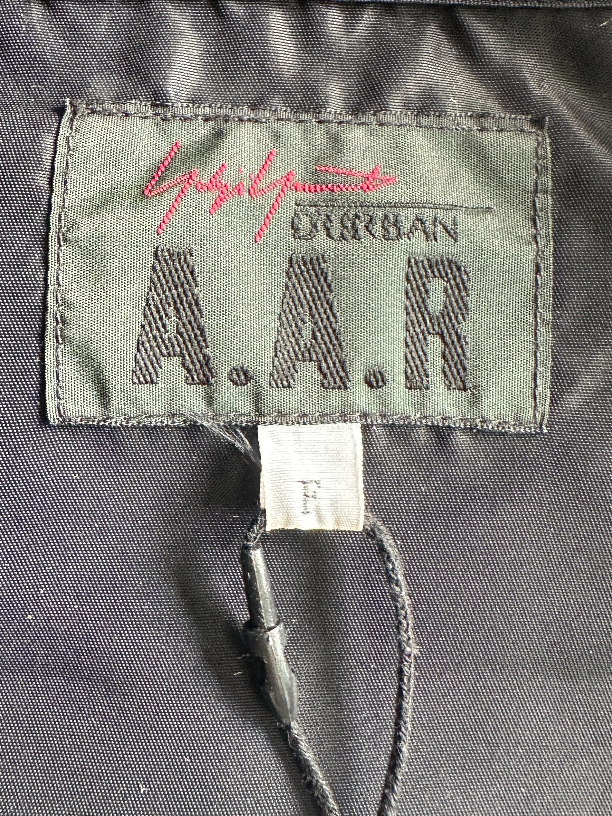 YOHJI YAMAMOTO D'URBAN A.A.R. - 1990s FOLDABLE WINDBREAKER JACKET WITH NINJA HOOD