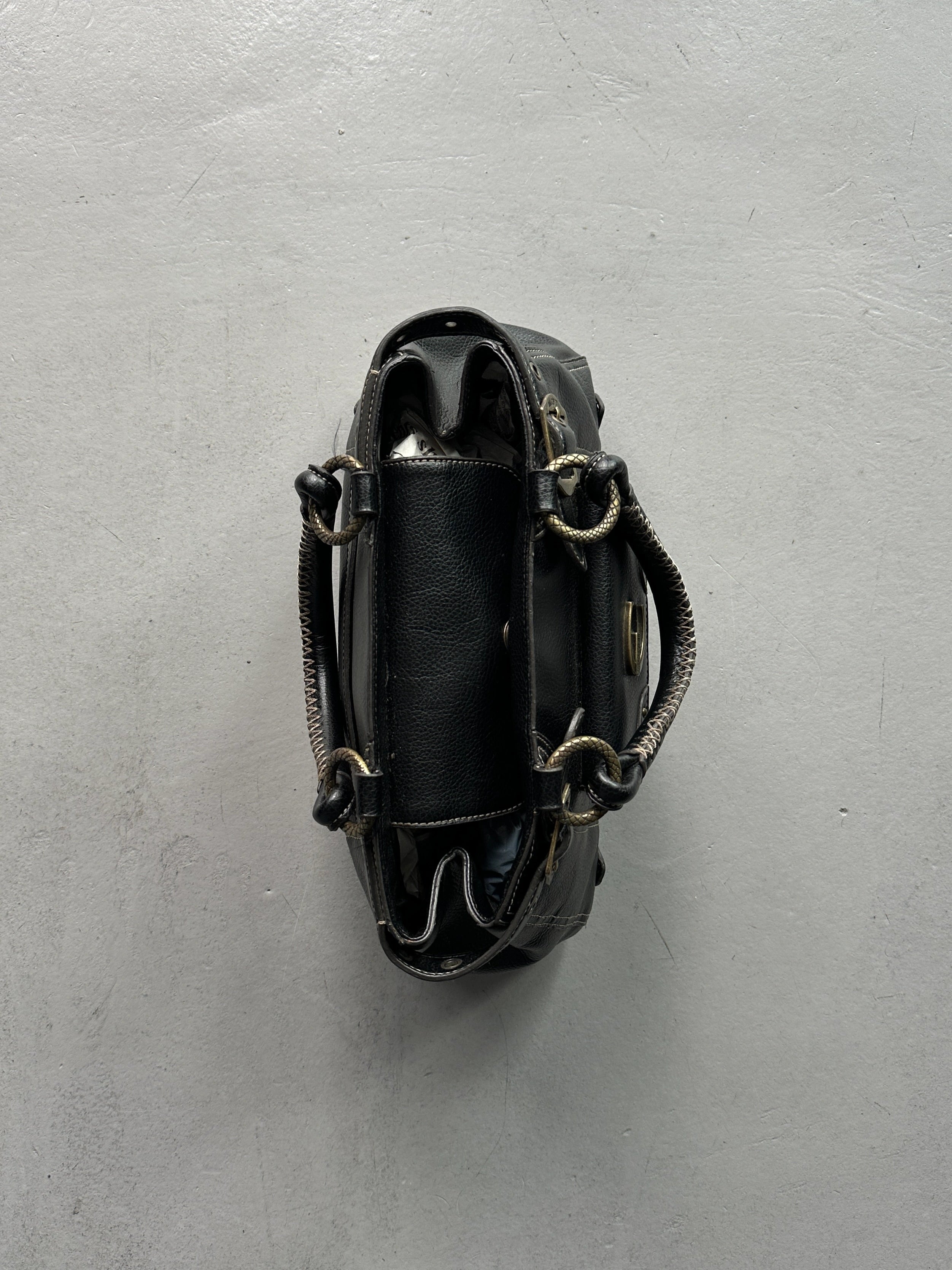 JUST CAVALLI  - F/W 2006 HANDBAG WITH BUCKLE SIDE STRAPS