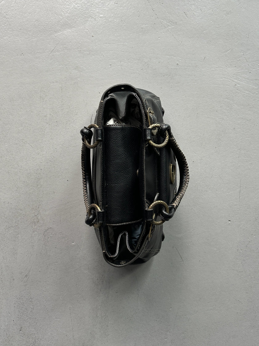 JUST CAVALLI  - F/W 2006 HANDBAG WITH BUCKLE SIDE STRAPS