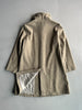 PLANTATION ISSEY MIYAKE - 1990s FUNNEL NECK WOOL COAT