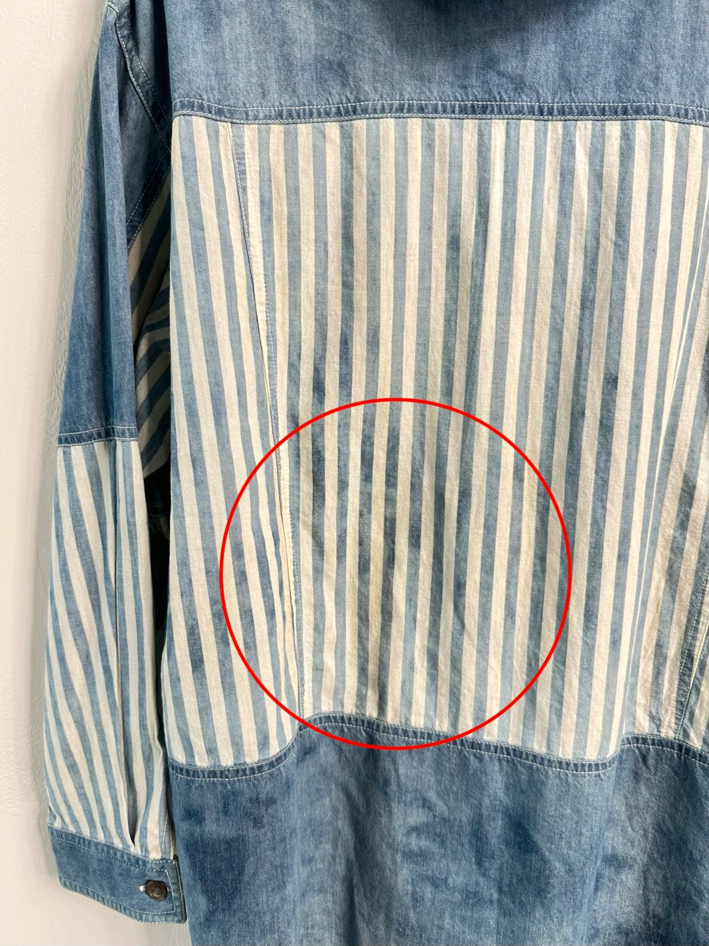 MARITHÉ + FRANÇOIS GIRBAUD - 1990s STONE WASHED HOODED DENIM SHACKET