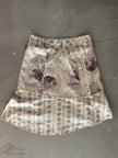 DIESEL- FLORAL PRINT FLAP SKIRT