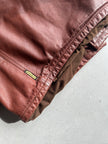ARMANI JEANS - 1990s STRAIGHT FIT LEATHER JACKET