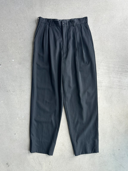 COMME DES GARÇONS - 1998 FRONT PLEATS TAILORED TROUSERS