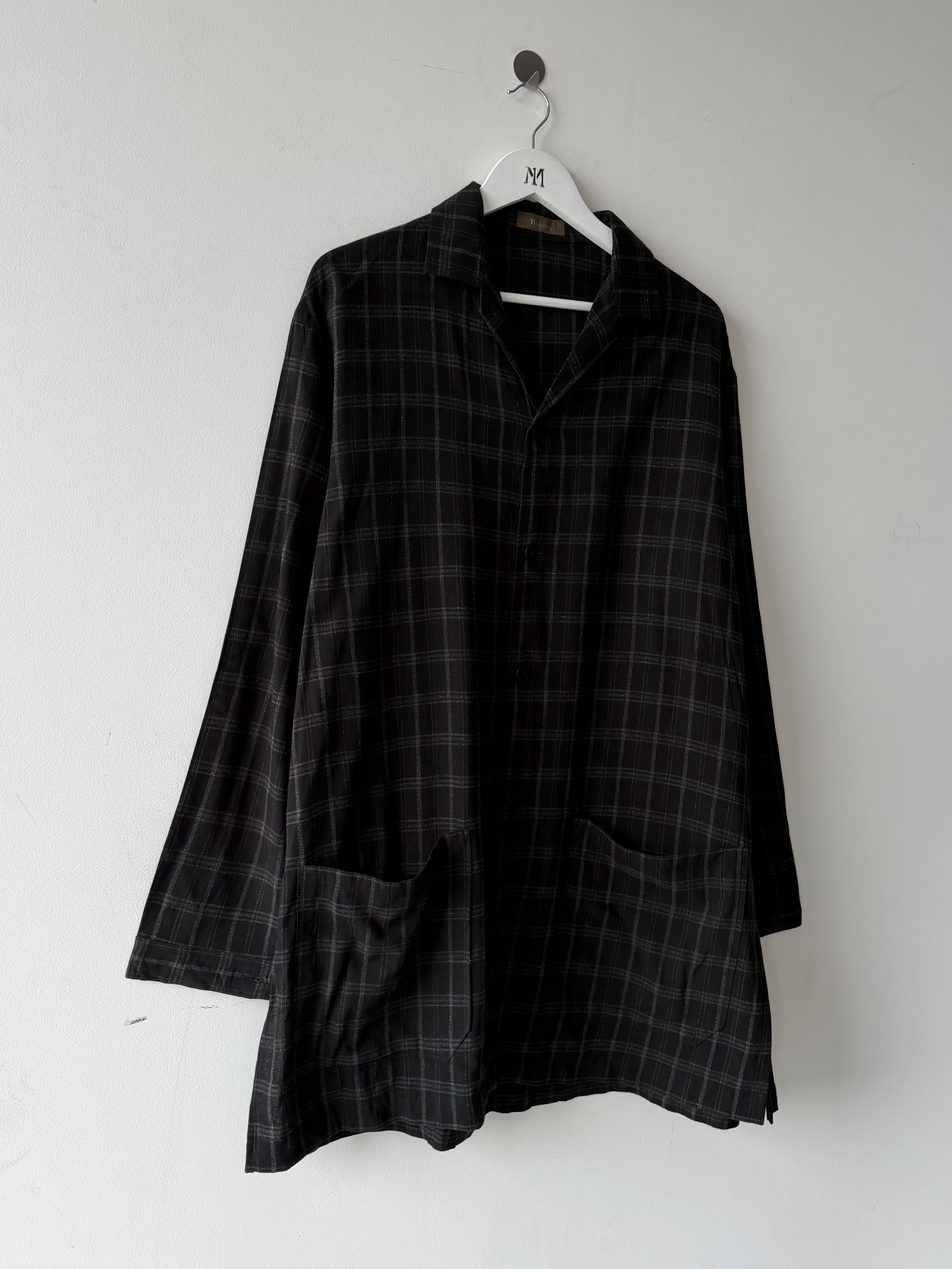 YOHJI YAMAMOTO Y'S MEN - 1990s LONG RELAXED FIT SHIRT