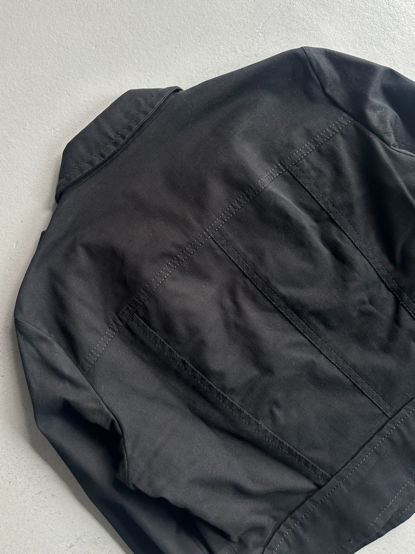 SONIA RYKIEL - 1990s CROPPED FIT ASYMMETRICAL JACKET