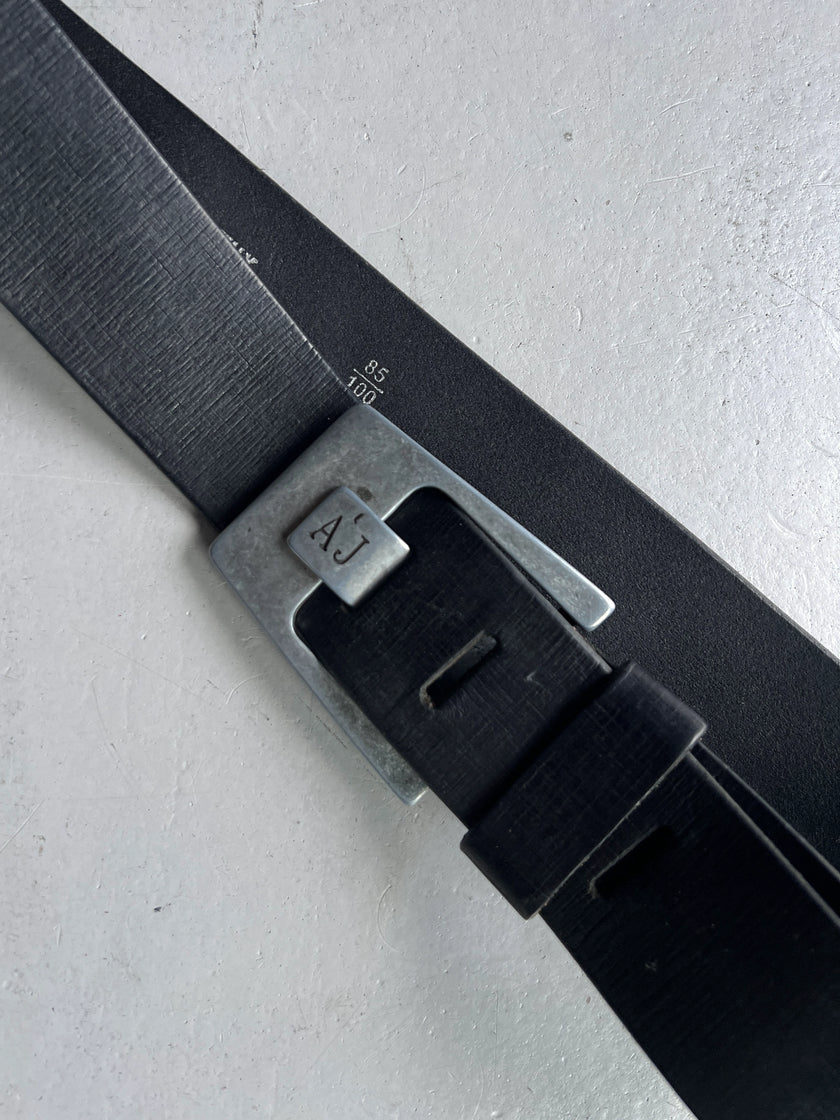 ARMANI JEANS - 2000s LEATHER BELT