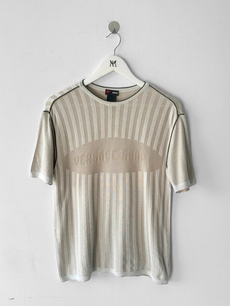VERSACE - 1990s KNIT T-SHIRT