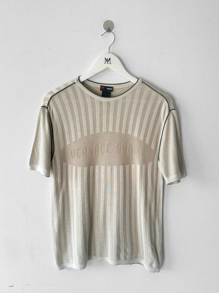 VERSACE - 1990s KNIT T-SHIRT