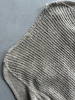 1980s SOFT KNIT JUMPER WITH DUNGAREE STYLE FRONT