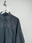 KENZO - early 2000s LONG SLEEVE WESTERN SHIRT