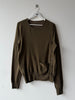 MARTIN MARGIELA - S/S 2017 DECONSTRUCTED SOFT KNIT JUMPER WITH SIDE BUTTONS