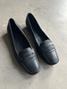 PRADA - 1990s SOFT LEATHER PENNY LOAFERS