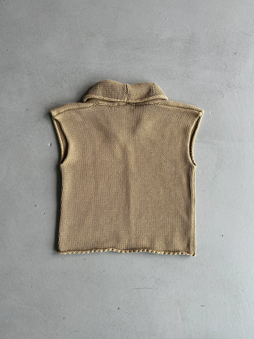 COP COPINE - 2000s CROP FIT KNIT TOP