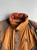 1980s ITALIAN LABEL PANELED PUFFER BOMBER JACKET