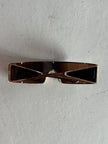 VALENTINO - early 2000s SHIELD SUNGLASSES WITH MIRRORED TEMPLES