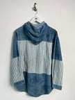 MARITHÉ + FRANÇOIS GIRBAUD - 1990s STONE WASHED HOODED DENIM SHACKET