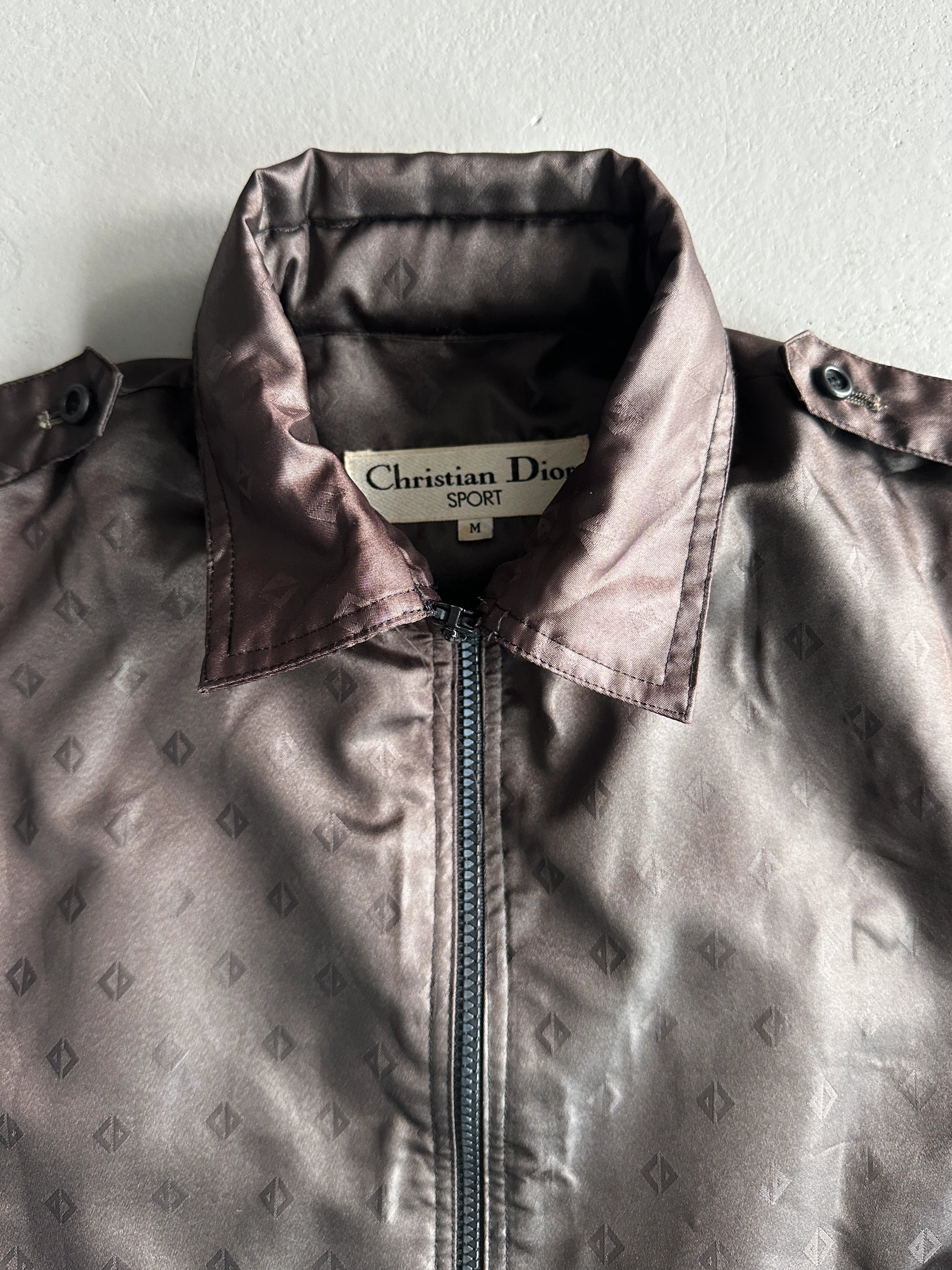 CHRISTIAN DIOR SPORT - 1990s MONOGRAM LIGHT JACKET