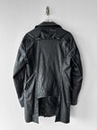 ANDREW MACKENZIE - F/W 2008 WAXED PVC LONG JACKET WITH ZIP DETAILS