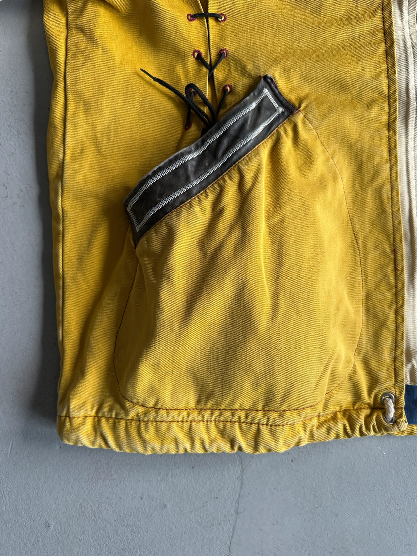 DIESEL - 1980s LIGHT JACKET WITH WAIST LACING DETAIL