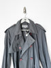 YVES SAINT LAURENT - 1980s LONG TRENCH COAT