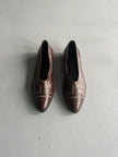 PRADA - 1990s V CUT LOAFERS