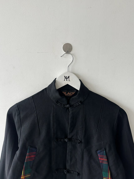 COMME DES GARÇONS - A/W 2017 TEXTURED JACKET WITH FROG BUTTON CLOSURES