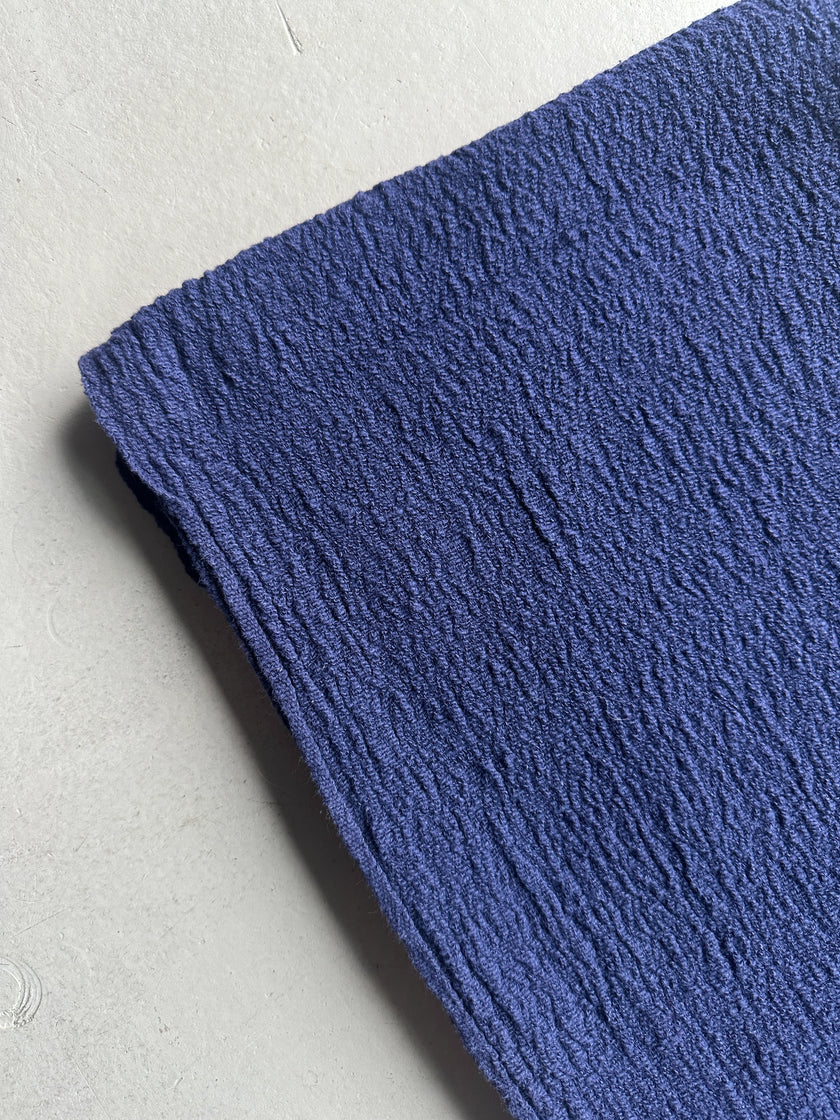 1980s CRINKLED LONG SCARF