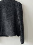 EMPORIO ARMANI - F/W 2010 FUZZY WOOL FUNNEL NECK JACKET