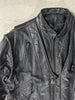 1980s DOUBLE LAYER LEATHER BIKER JACKET