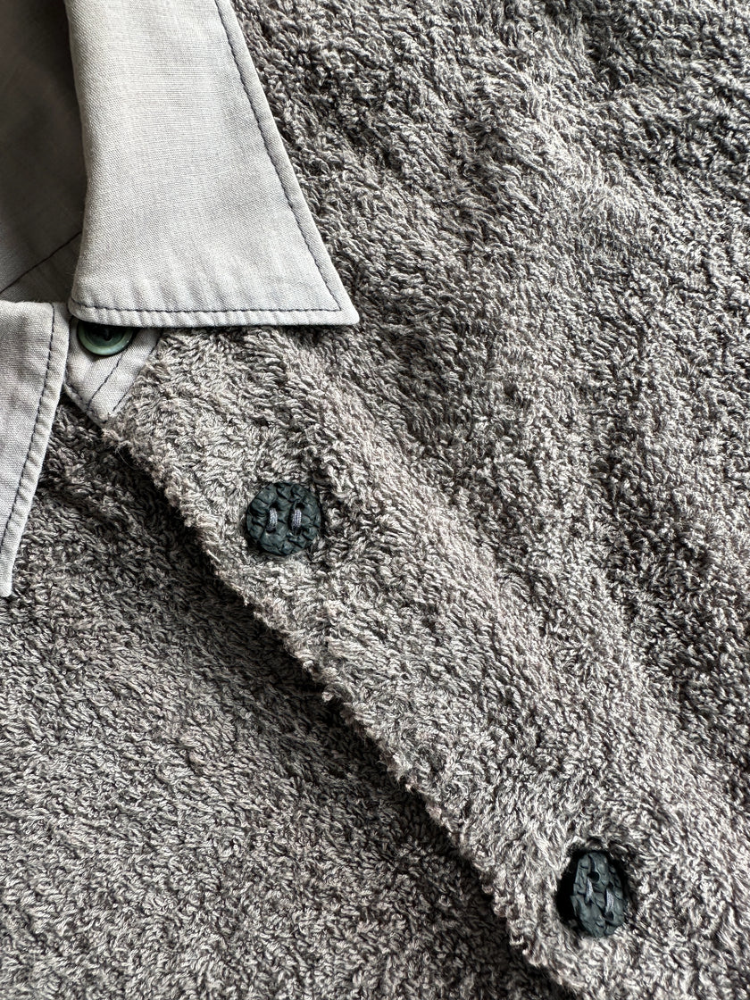 COMME DES GARÇONS HOMME PLUS - S/S 2013 TERRY CLOTH FRONT SHIRT