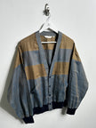 ITALIAN LABEL 1980s LINEN BLOUSON JACKET