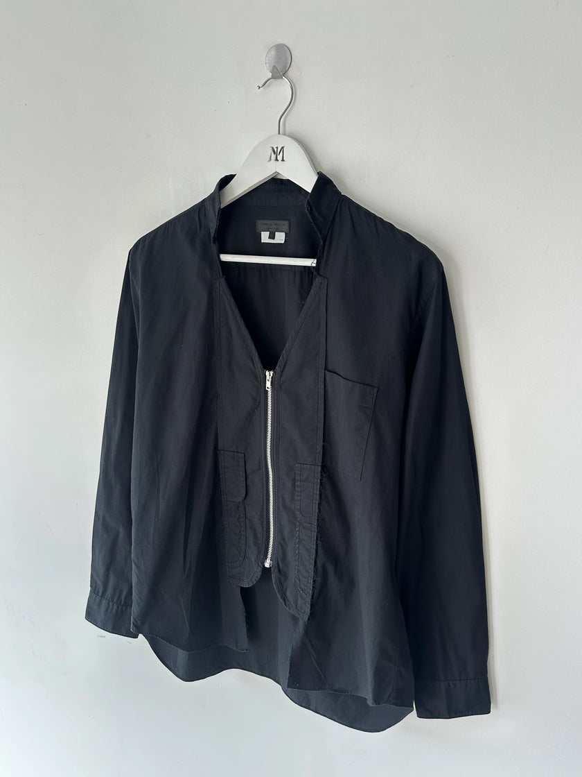 COMME DES GARÇONS - A/W 2017 DECONSTRUCTED ZIPPED SHIRT