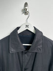 ITALIAN LABEL - 1990s COATED LINEN JACKET