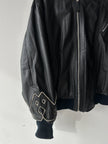 KANSAI YAMAMOTO - 1990s LEATHER BOMBER JACKET