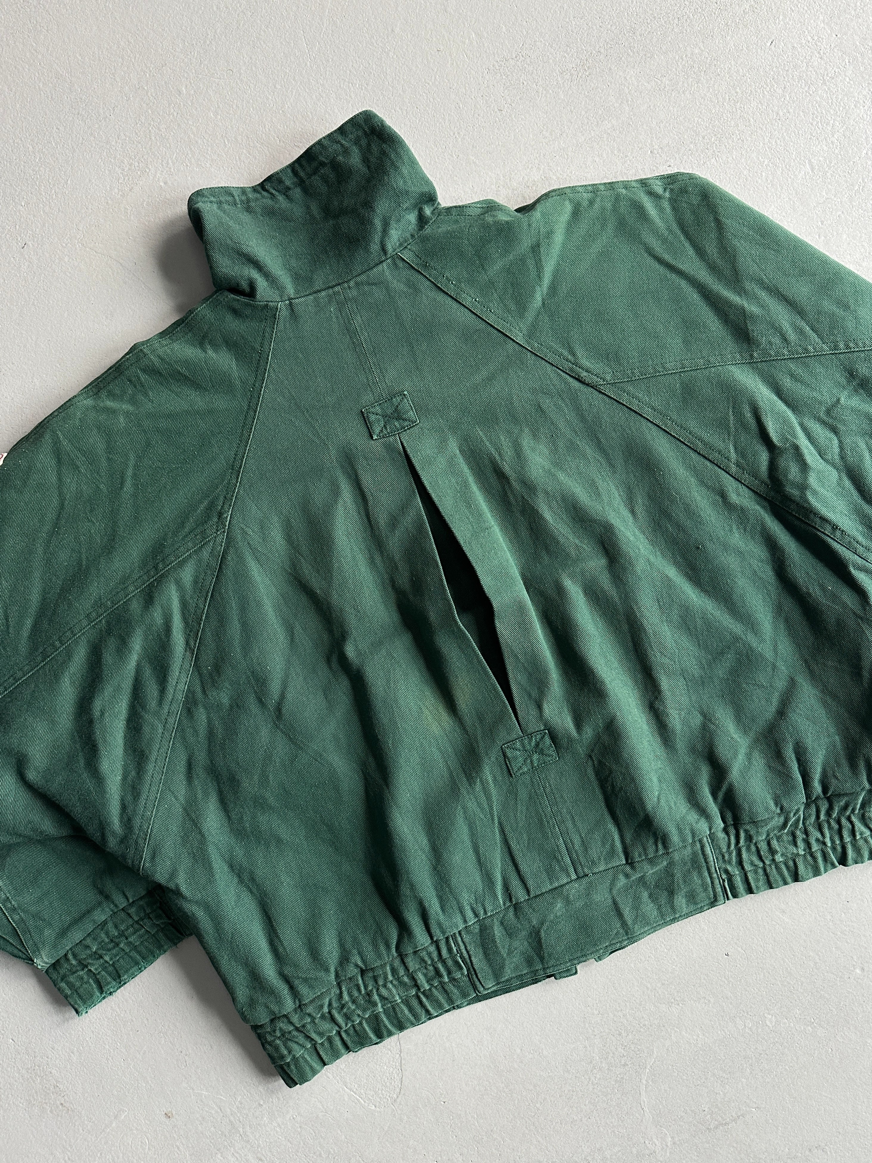 ÉLANFRERE - 1980s FUNNEL NECK BOMBER JACKET