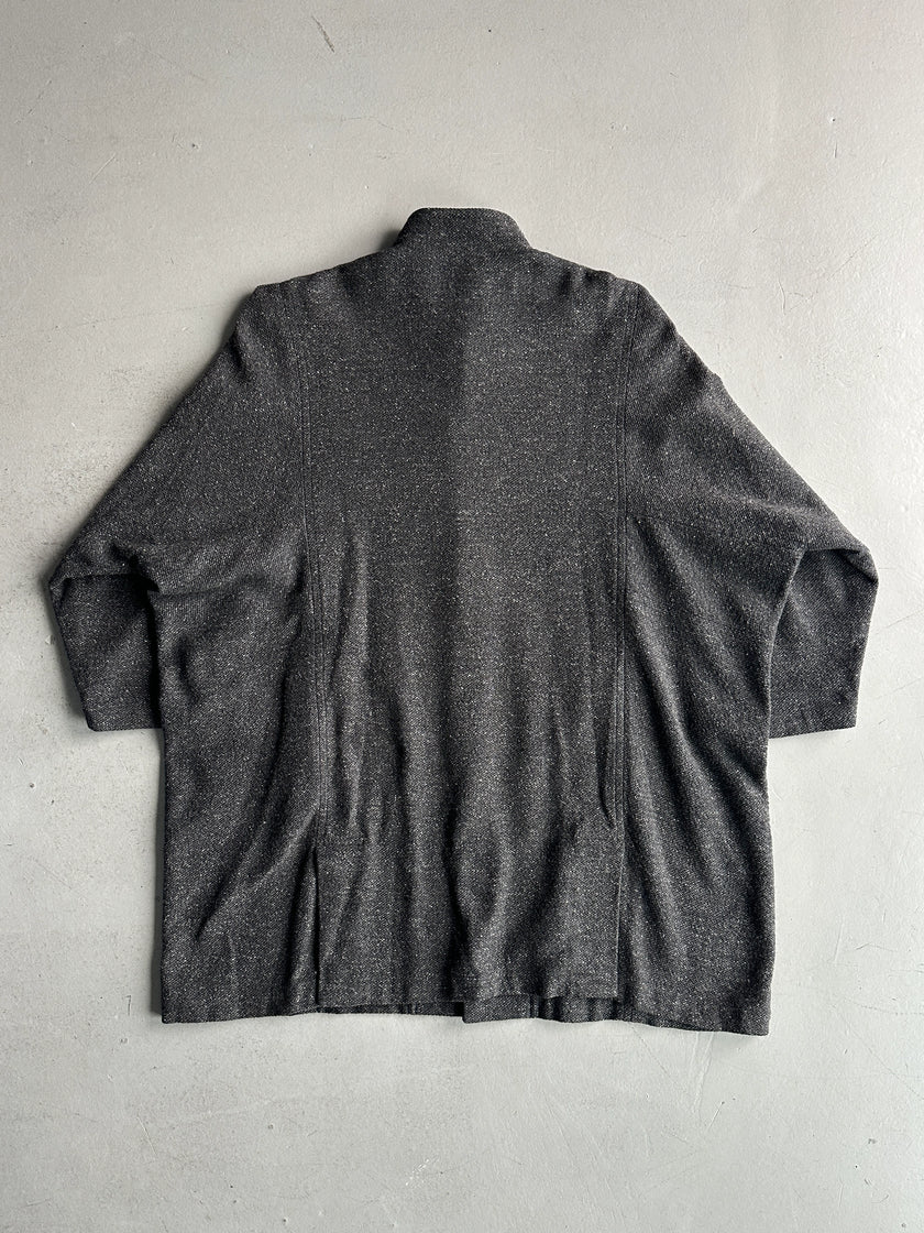 SHIRIN GUILD - 1990s OVERSIZED TWEED KIMONO COAT
