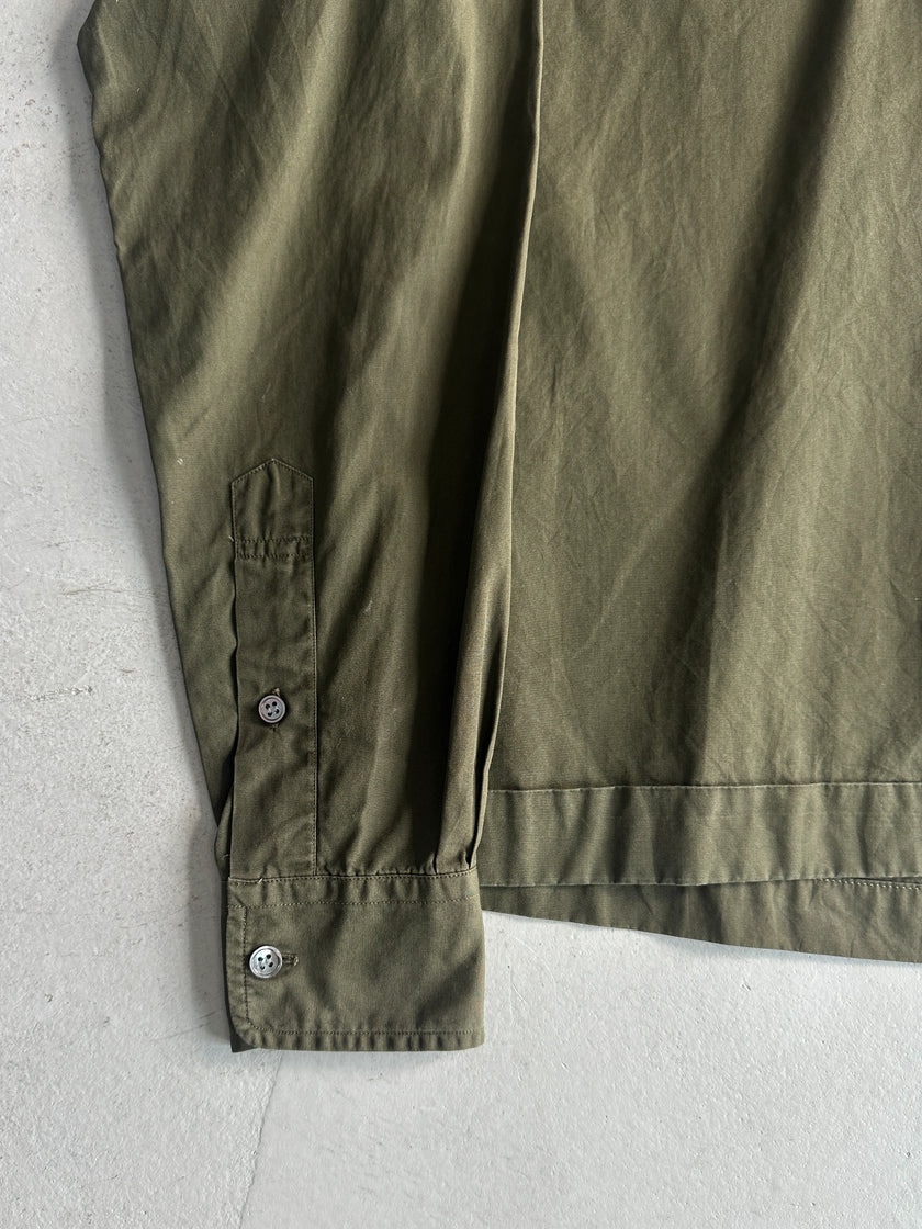 COMME DES GARÇONS - 1990s CROP FIT LONG SLEEVE SHIRT