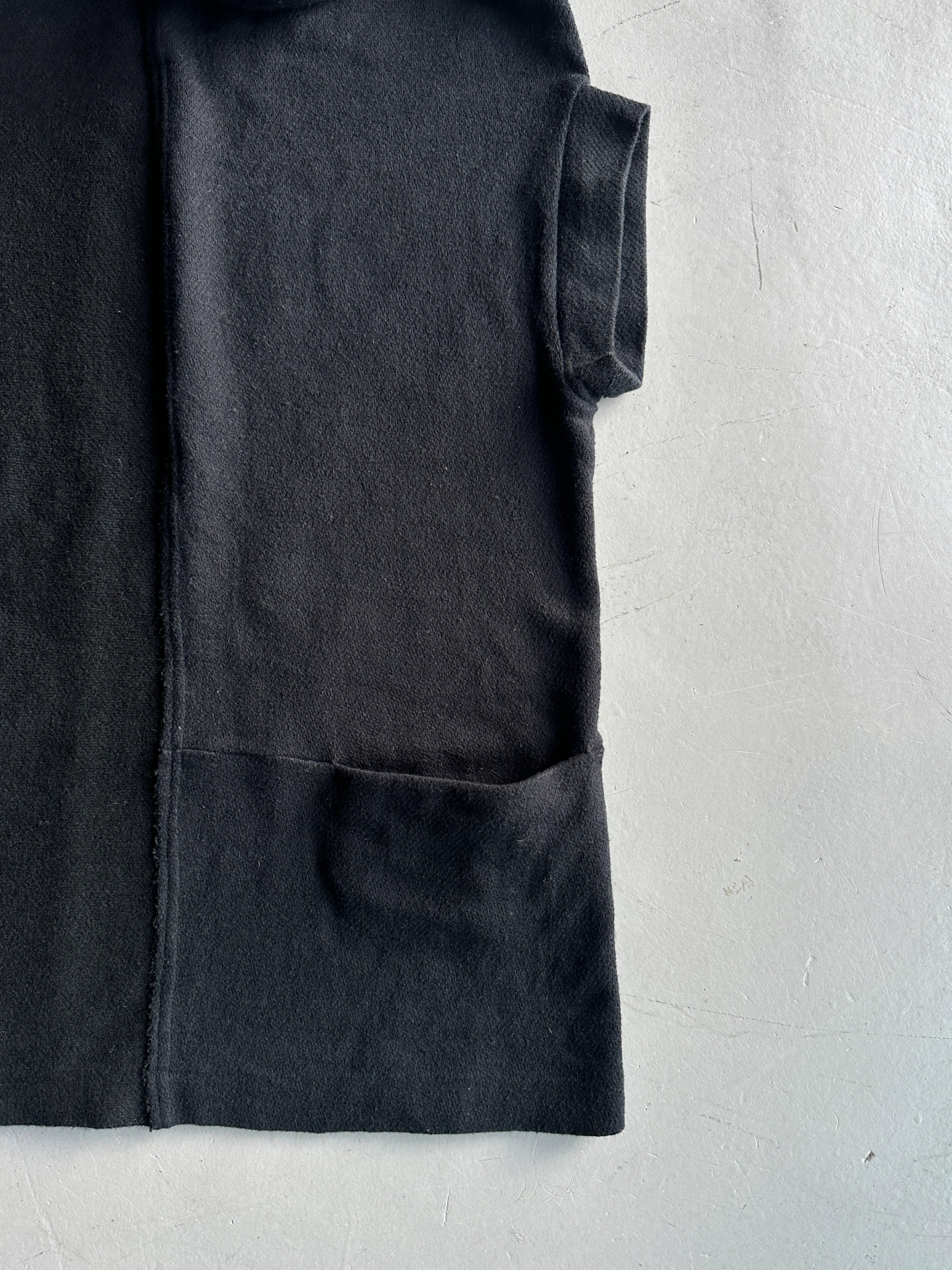 YOHJI YAMAMOTO Y's - F/W 2013 TWO TONE TOP WITH FRONT POCKET