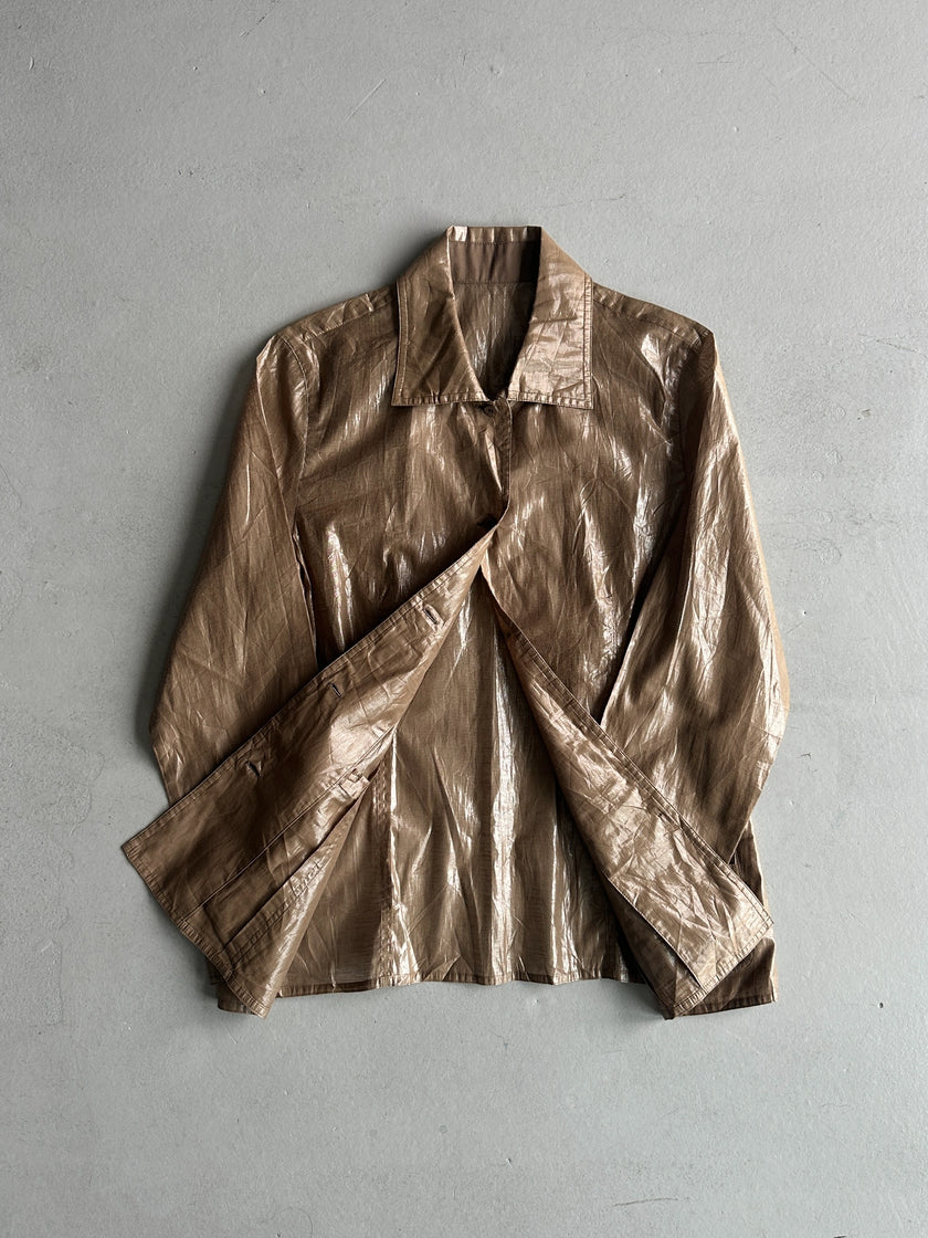 HIROKO KOSHINO BIS - 2000s SEMI TRANSPARENT JACKET
