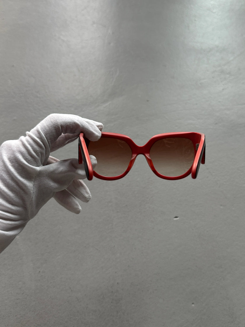 MISSONI - 2000s BOLD GRAPHIC OVERSIZED SUNGLASSES